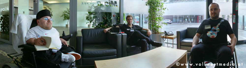 Martin Habachers BarChair Interview mit Max Kossatz auf dem BarCamp Vienna Microsoft am 29 Mai 2010, bcvie.